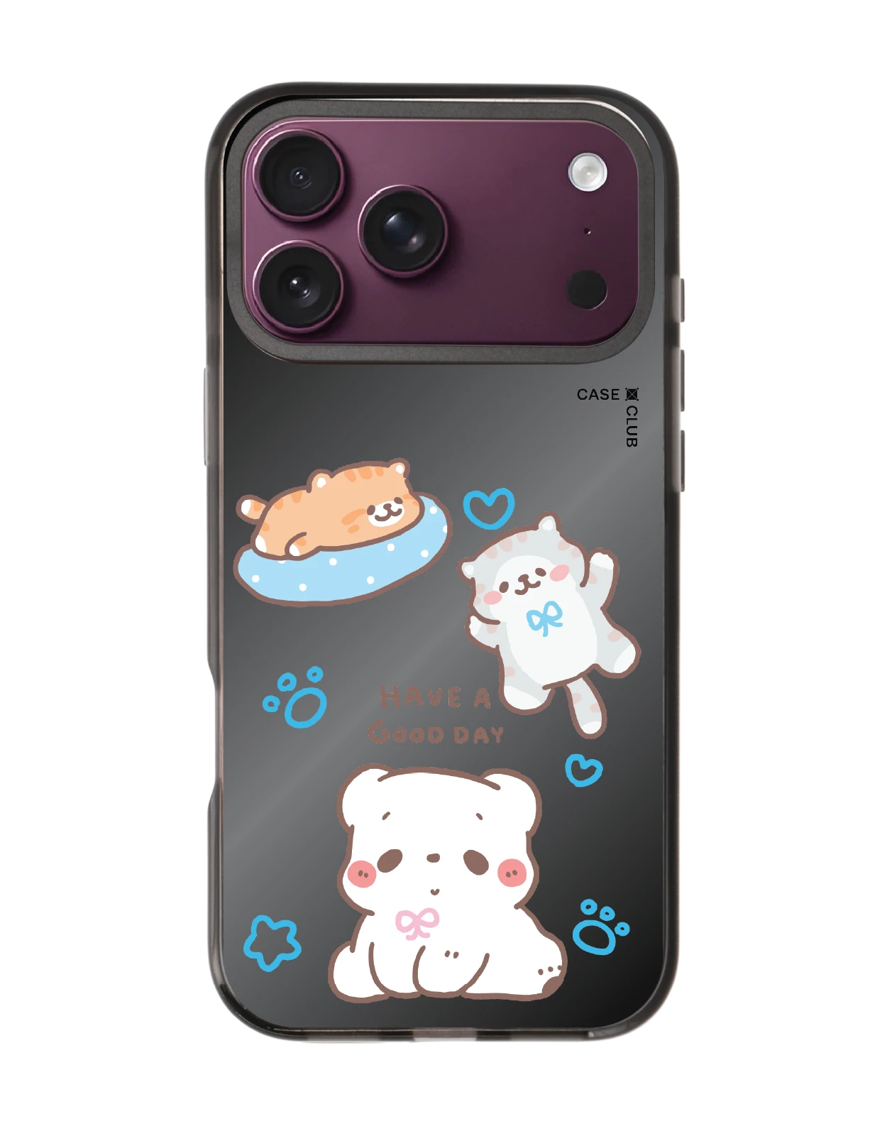 iphone 18 pro max black mirror magsafe bearplease have a good day