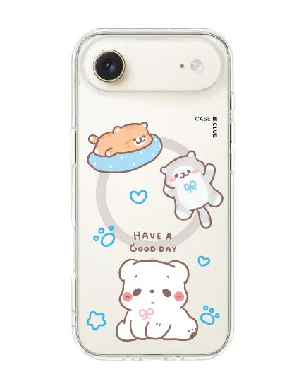 iphone air clear magsafe bearplease have a good day