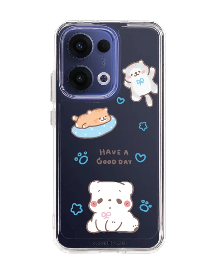 oppo reno 13 clear case bearplease have a good day