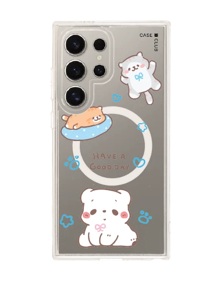 เคสใส samsung s24 ultra magsafe bearplease have a good day