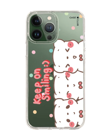 เคสใส iphone 13 pro max bearplease trio