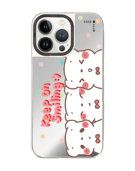 เคสกระจก iphone 14 pro max magsafe bearplease trio