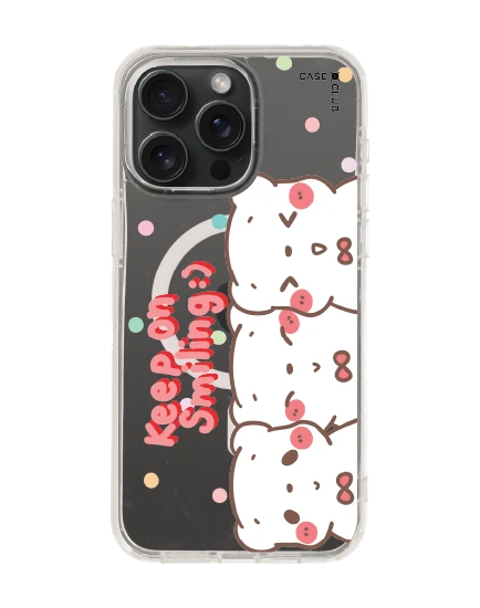 เคสใส iphone 15 pro max magsafe bearplease trio
