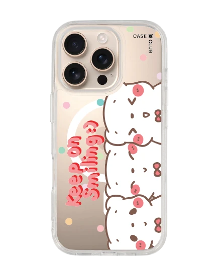 เคสใส iphone 16 pro magsafe bearplease trio