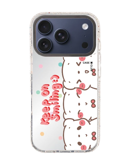 เคสกระจกใส iphone 17 pro mirror magsafe bearplease trio