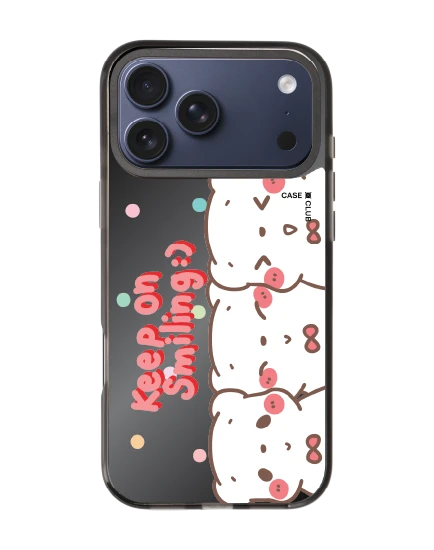 เคสกระจกดำ iphone 17 pro max mirror magsafe bearplease trio