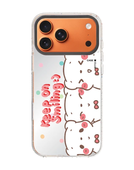 เคสกระจกใส iphone 17 pro max mirror magsafe bearplease trio