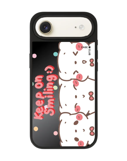 เคสกระจก iphone air matte magsafe bearplease trio