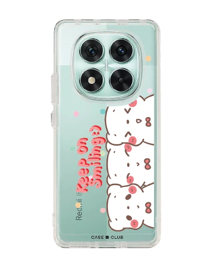 redmi note 14 pro clear case bearplease trio