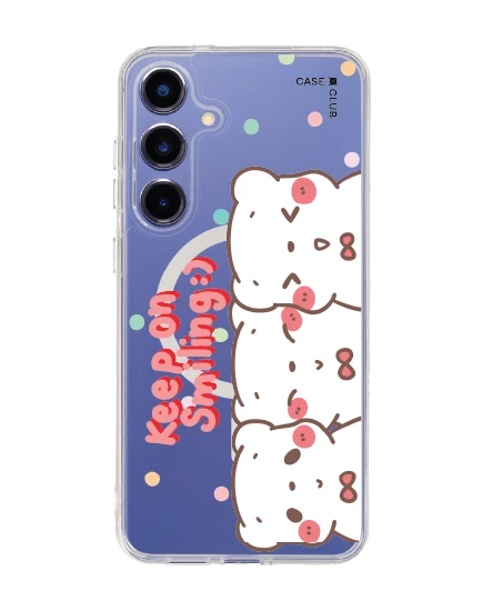 samsung galaxy s25 plus clear magsafe bearplease trio