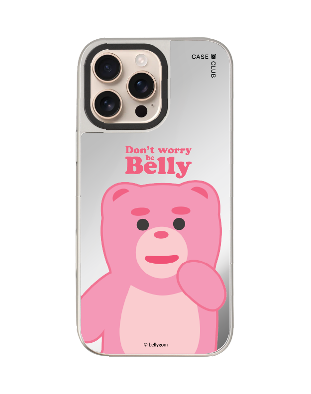 iphone 16 pro max mirror case magsafe bellygom character
