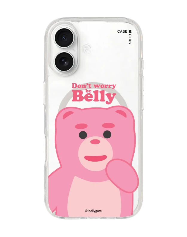 เคสใส iphone 17 magsafe น้องหมี bellygom character