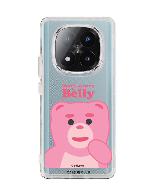 เคสใส redmi note 14 pro plus น้องหมี bellygom character