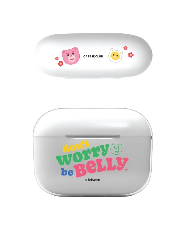 เคสใส airpods pro 2 bellygom go-cat don't worry be belly