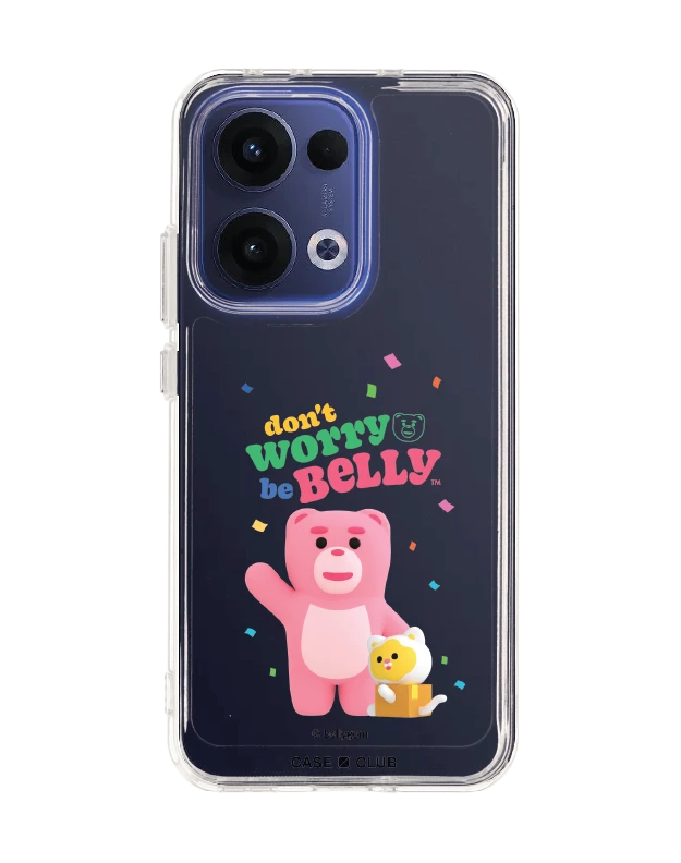 เคสใส oppo reno 13 bellygom go-cat don't worry be belly