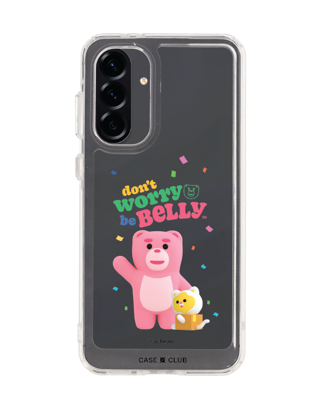 เคสใส samsung galaxy a56 bellygom go-cat don't worry be belly
