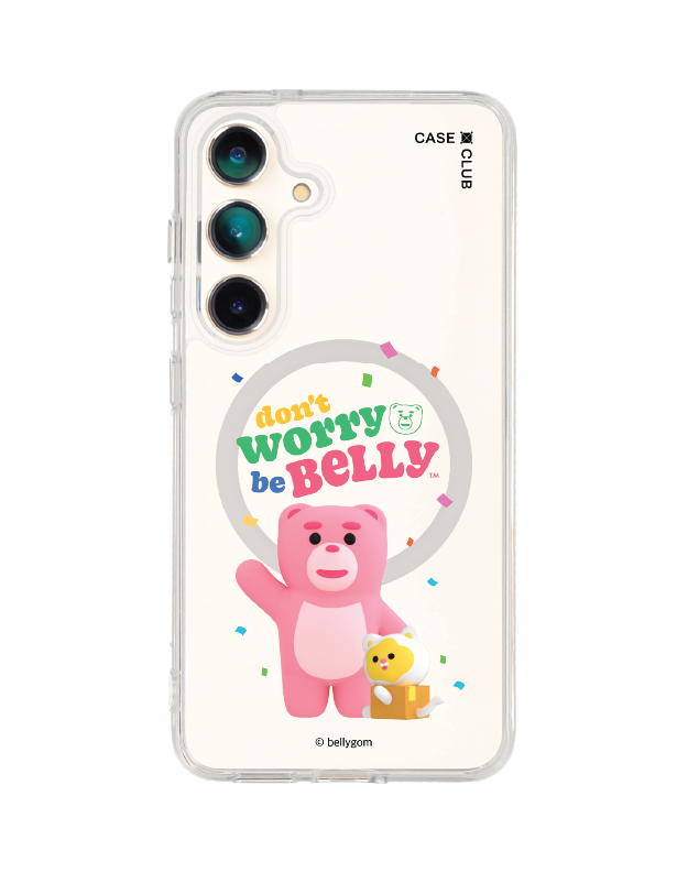 เคสใส samsung galaxy s25 magsafe bellygom go-cat don't worry be belly