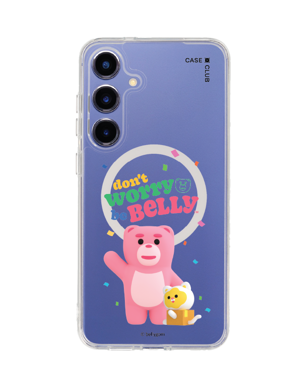เคสใส samsung galaxy s25 plus magsafe bellygom go-cat don't worry be belly