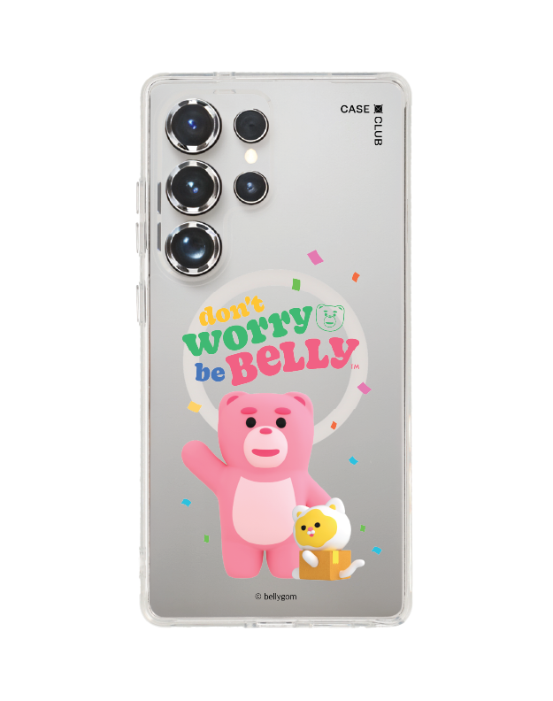 เคสใส samsung galaxy s25 ultra magsafe bellygom go-cat don't worry be belly