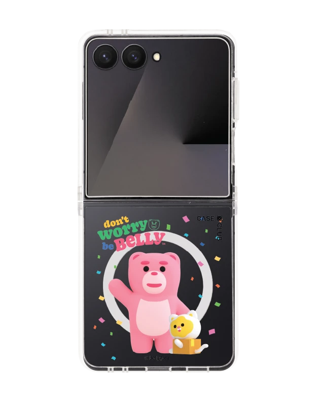 เคส samsung galaxy z flip 7 magsafe bellygom go-cat don't worry be belly
