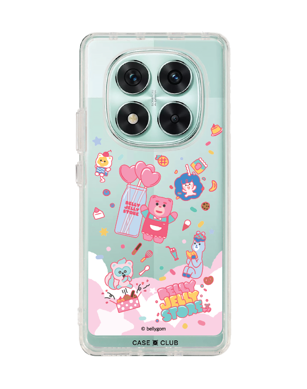 เคสใส redmi note 14 pro น้องหมี bellygom ในดินแดนขนมหวาน