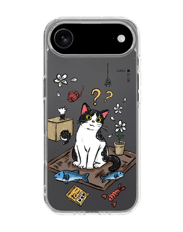 เคสใส iphone 17 air แมวเหมียว 2 สี