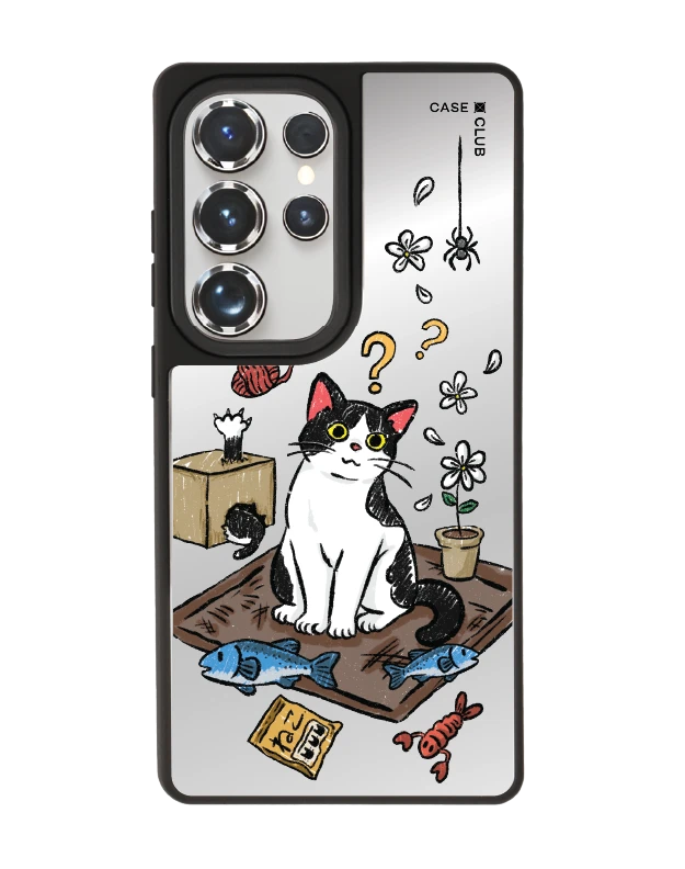 samsung s25 ultra matte mirror magsafe bicolor cat life