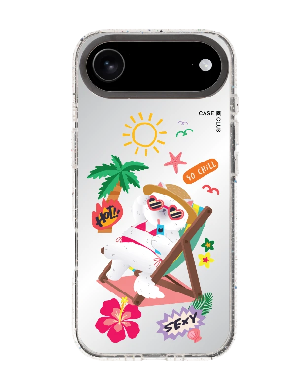 iphone air clear mirror magsafe bikini cat