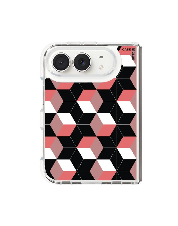 iphone duo clear magsafe black pink prism