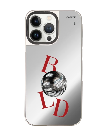 เคสกระจก iphone 14 pro max magsafe ลูกบอลดิสโก้เมทัลลิก