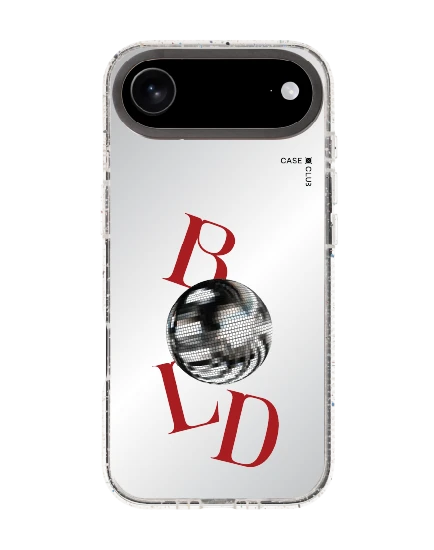 เคสกระจกใส iphone air mirror magsafe ลูกบอลดิสโก้เมทัลลิก