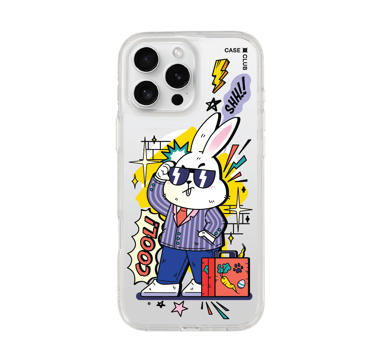 เคสใส iphone 16 pro max magsafe บอสกระต่าย