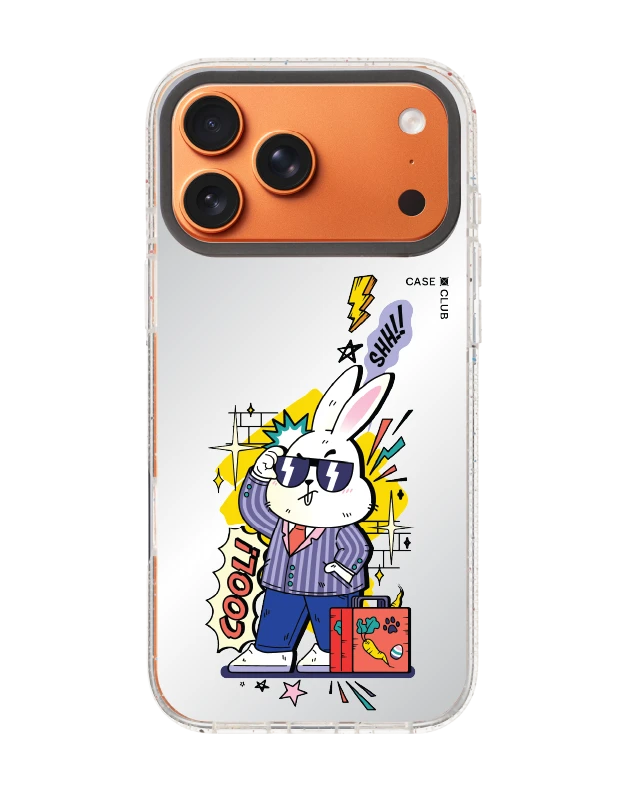 เคสกระจกใส iphone 17 pro max mirror magsafe บอสกระต่ายสายลับ