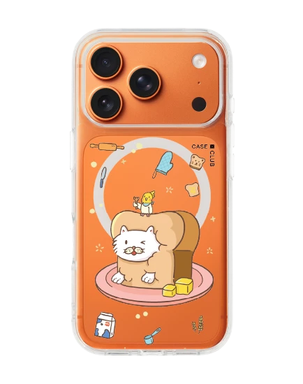 เคสใส iphone 17 pro magsafe น้องแมวเบเกอรี่