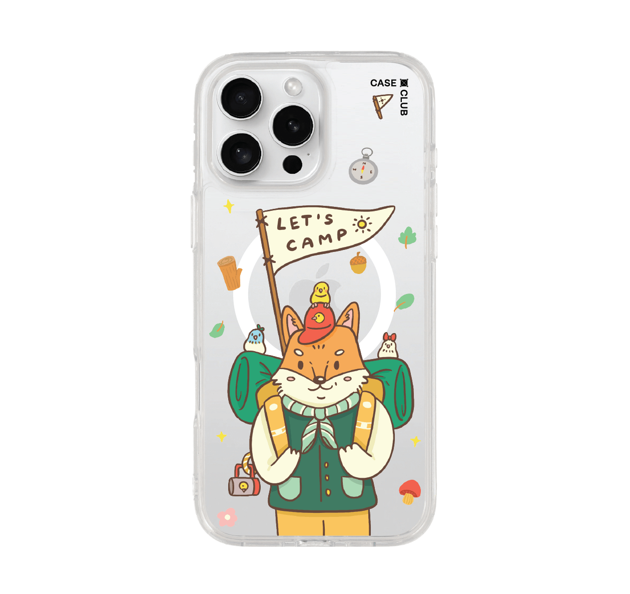 เคสใส iPhone 16 Pro Max MagSafe ฟ็อกซ์แคมป์ปิ้ง