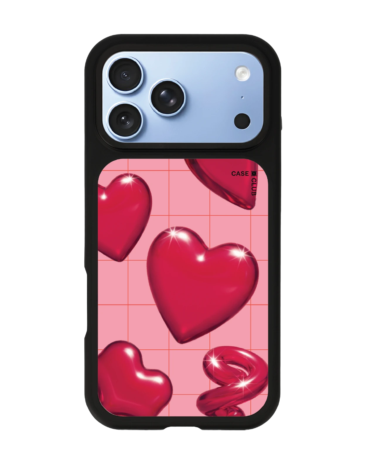เคสเปลี่ยนฝาหลัง iphone 18 pro max magsafe สีดำ ลูกอมรูปหัวใจ