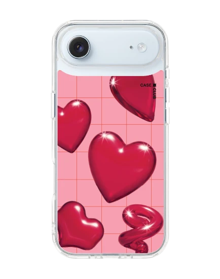 iphone air clear candy heart pop