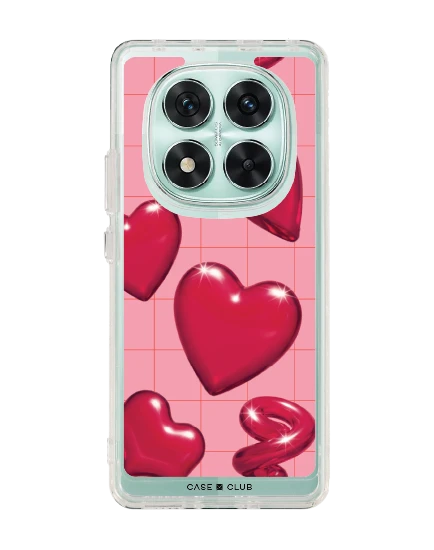 เคสใส redmi note 14 pro ลูกอมรูปหัวใจ