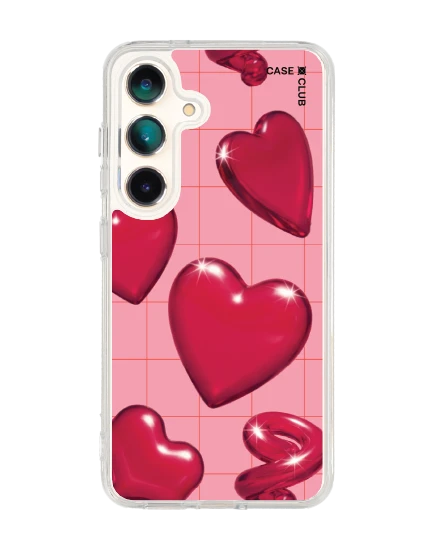 เคสใส samsung galaxy s25 magsafe ลูกอมรูปหัวใจ