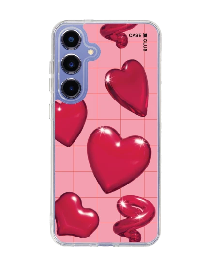 samsung galaxy s25 plus clear magsafe candy heart pop