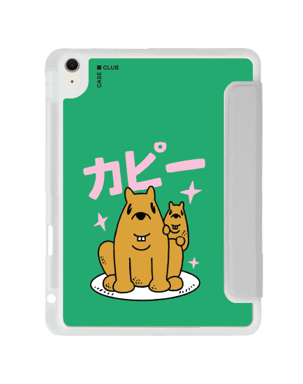 ipad air4/5/6/7 11" 2025 (m2/m3) clear grey capybara big bro