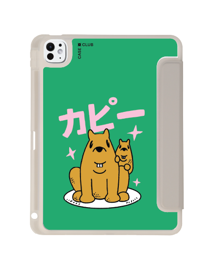 เคสใส ipad pro 11 สีเทา คาปิบาร่าบิ๊กบรา