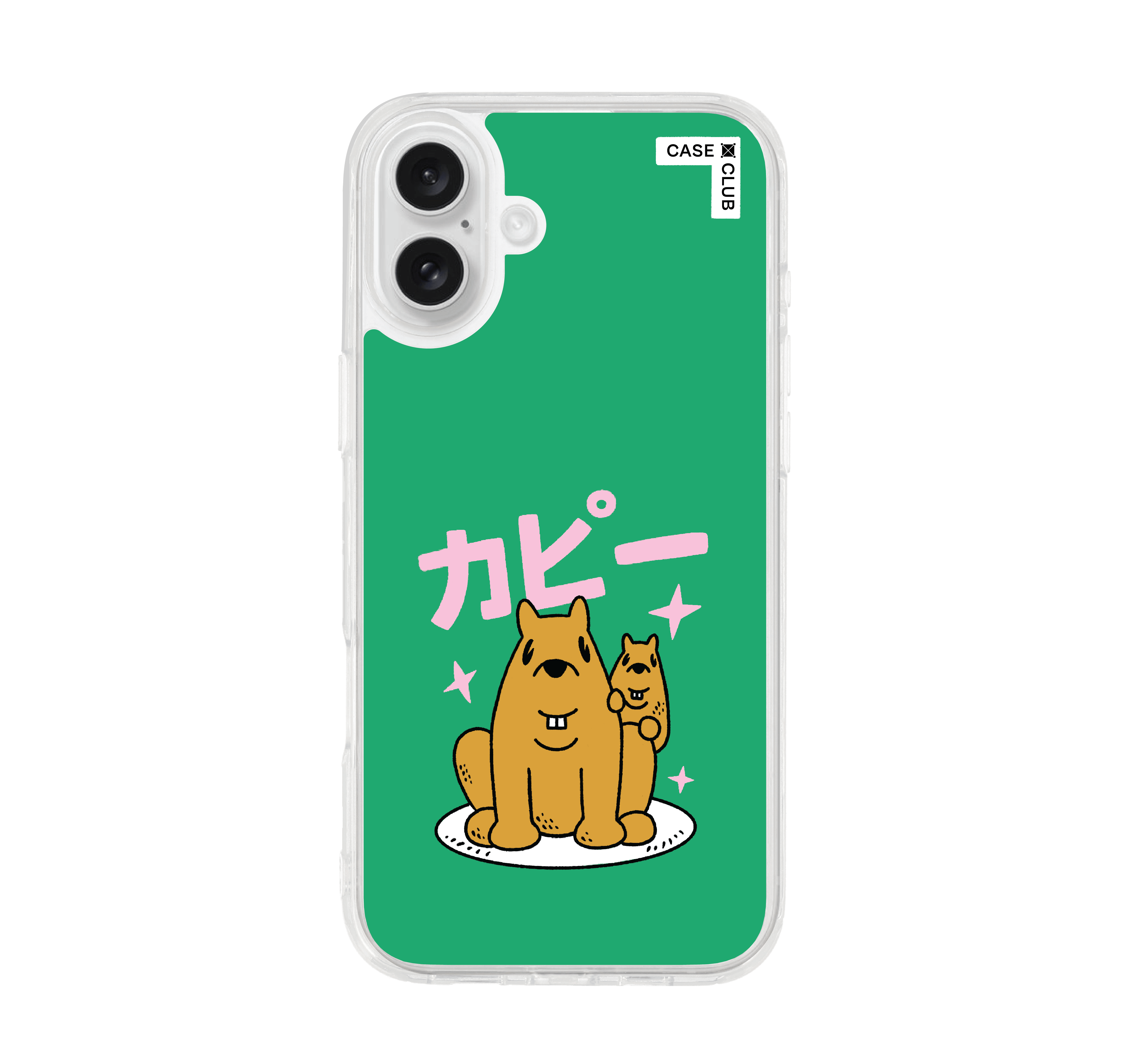 เคสใส iPhone 16 Plus คาปิบาร่าบิ๊กบรา