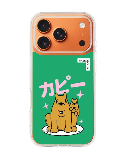 เคสใส iphone 17 pro magsafe คาปิบาร่าแก้มตุ่ย