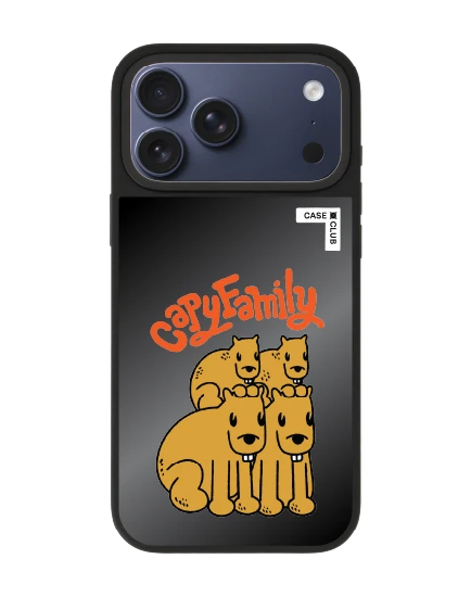 iphone 17 pro max matte mirror magsafe capybara family