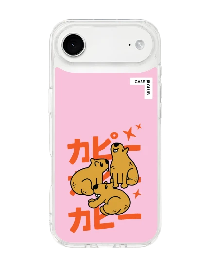 iphone air clear magsafe capybara gang