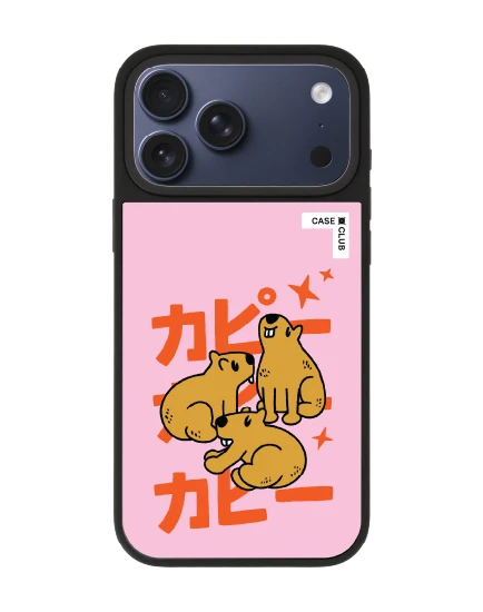 iphone 17 pro max matte mirror magsafe capybara gang