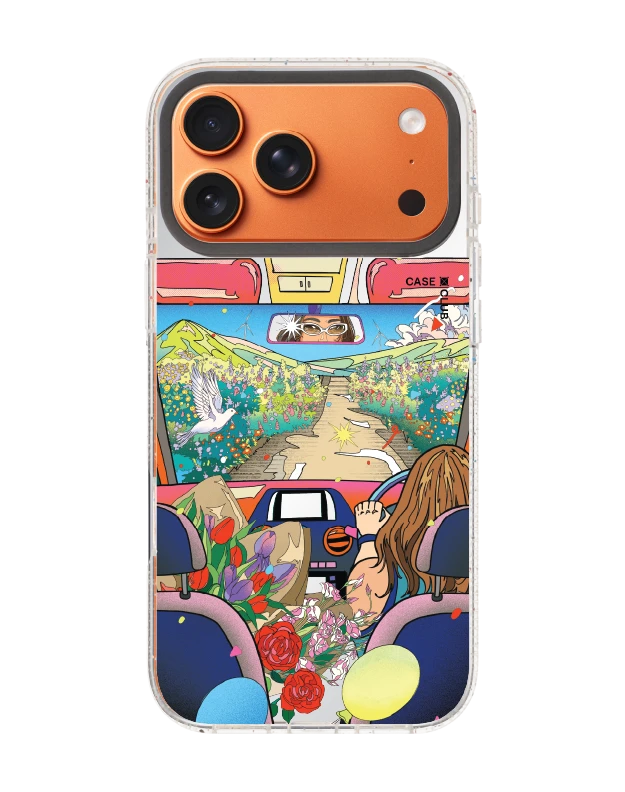 iphone 17 pro max clear mirror magsafe car signature by bomfha