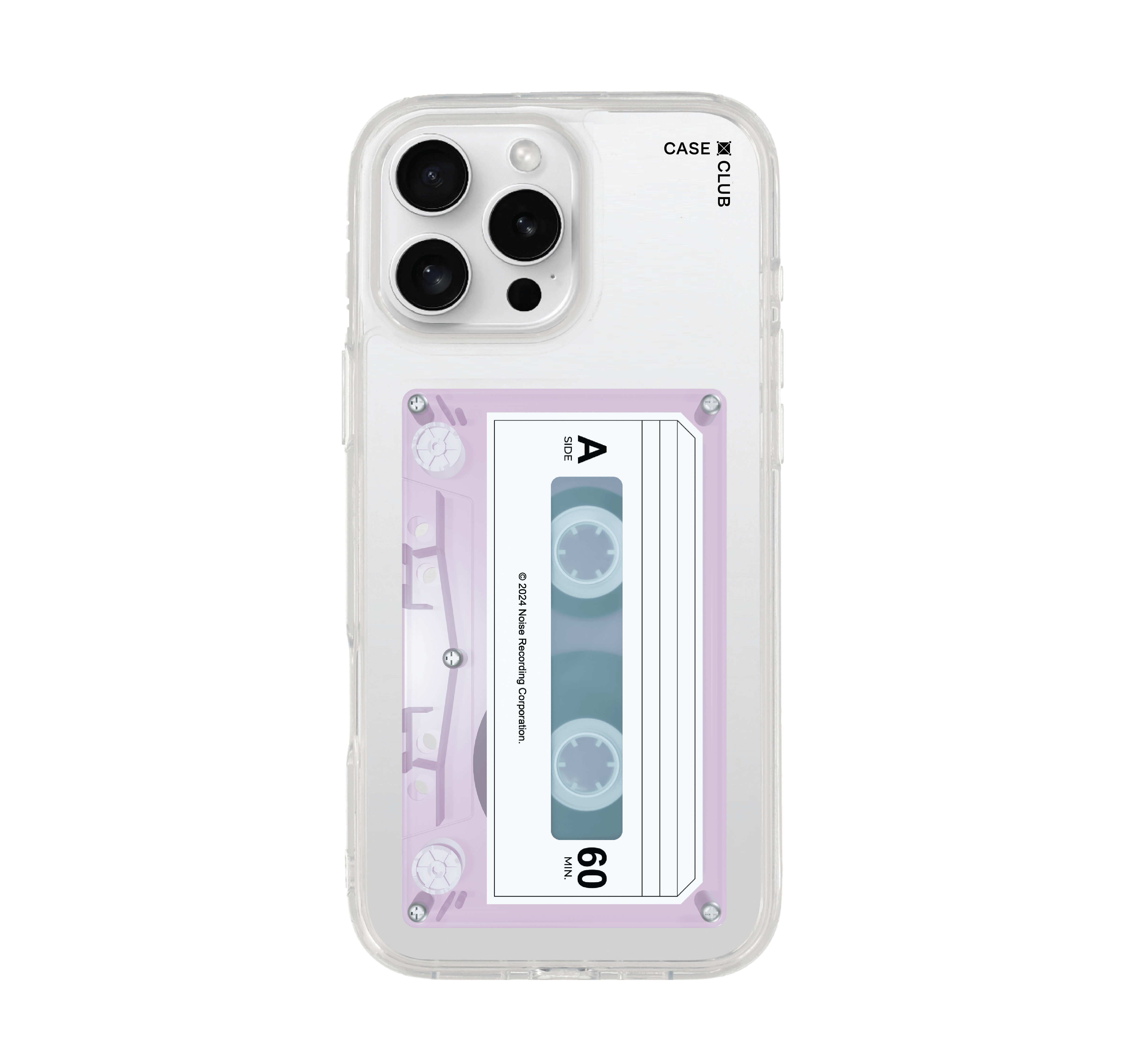 iphone 16 pro max clear case casette