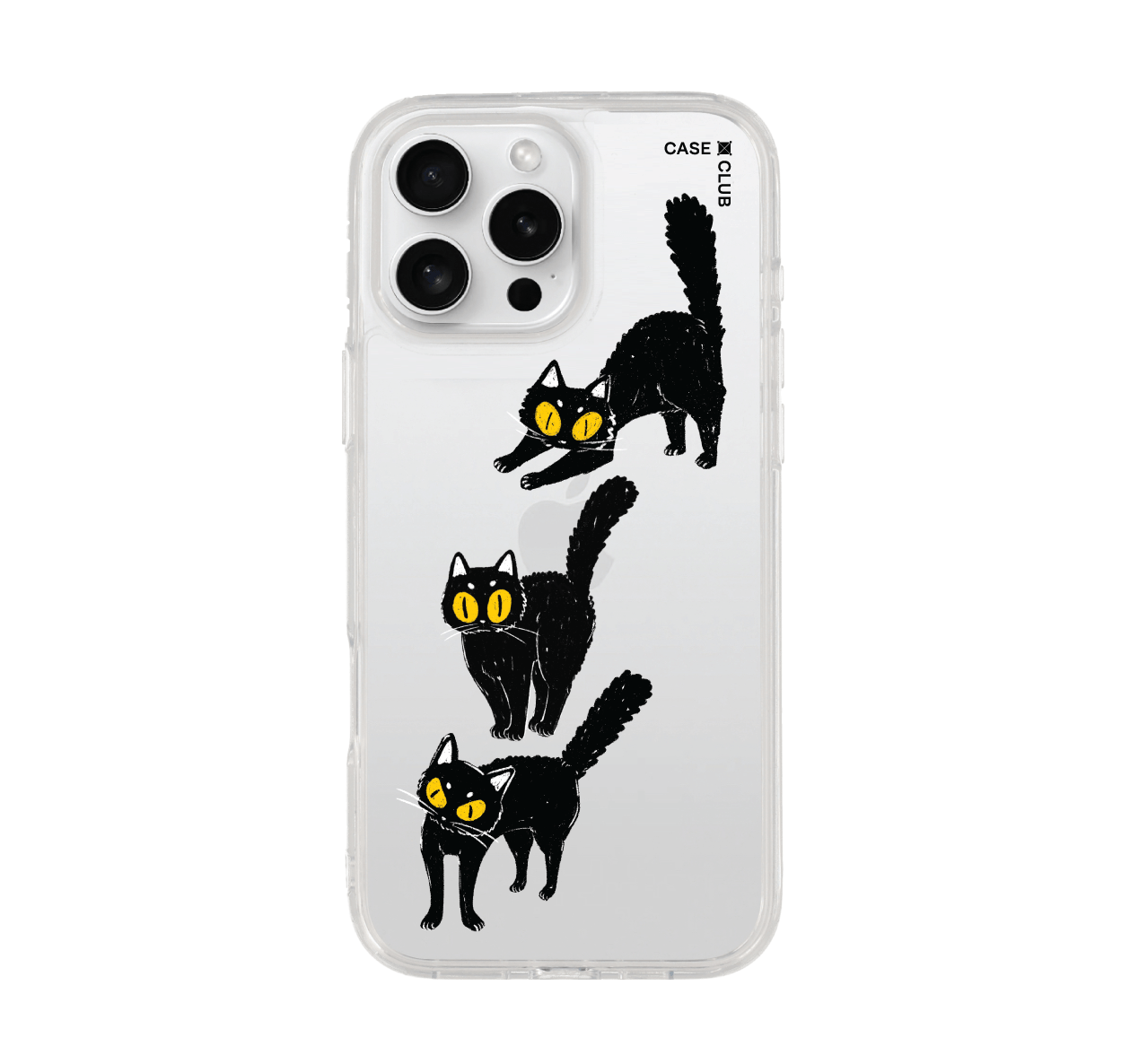 เคสใส iphone 16 pro max แมวคูณสอง